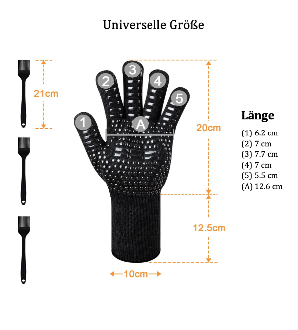 Tuggen Grill/Ofen-Handschuhe